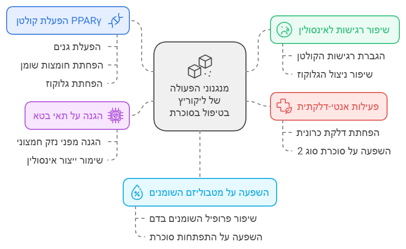 מנגנוני הפעולה של ליקוריץ בטיפול בסוכרת